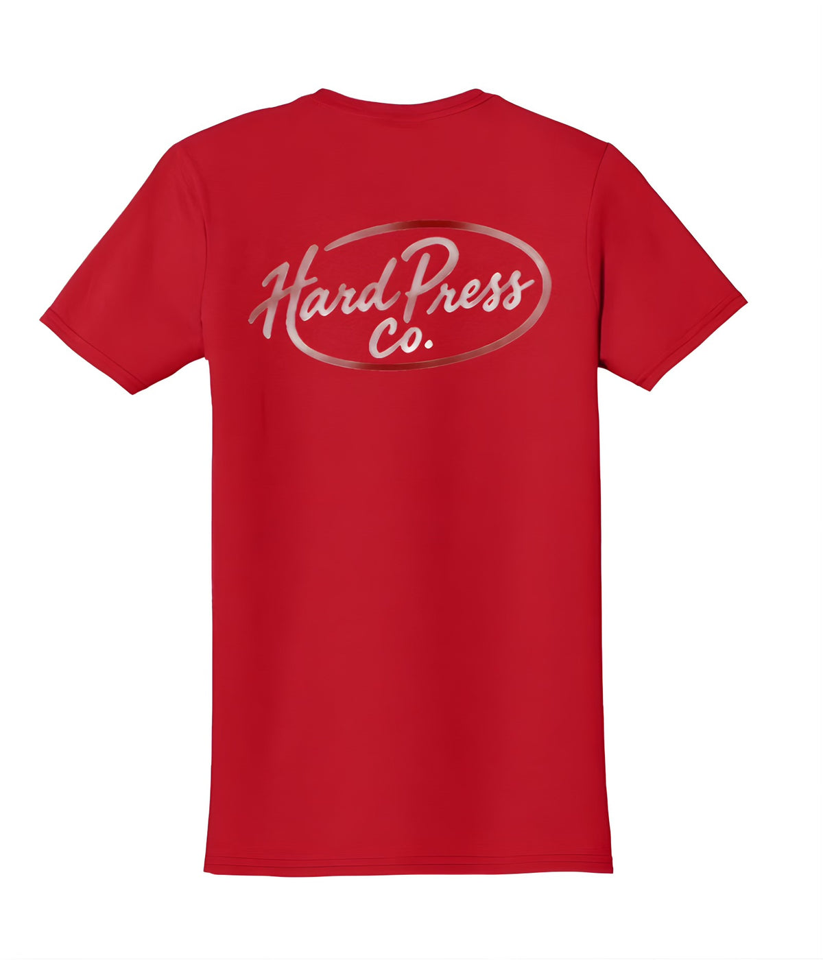 Hard Press Co. Chrome Tee — Red