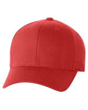 FlexFit 6277 Twill Cap in red