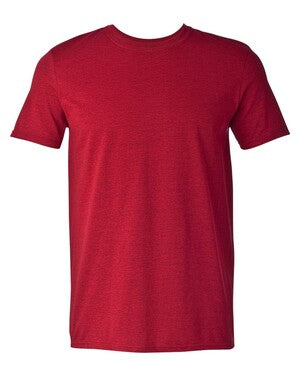 Gildan 64000 Softstyle® T-Shirt in antique cherry red
