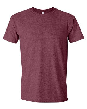 Gildan 64000 Softstyle® T-Shirt in heather maroon