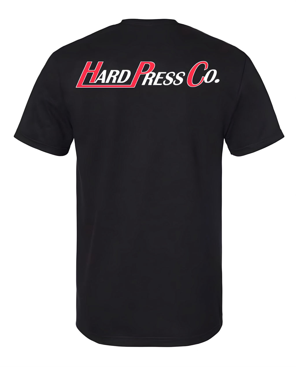 Hard Press Co. Logo Tee in black — back