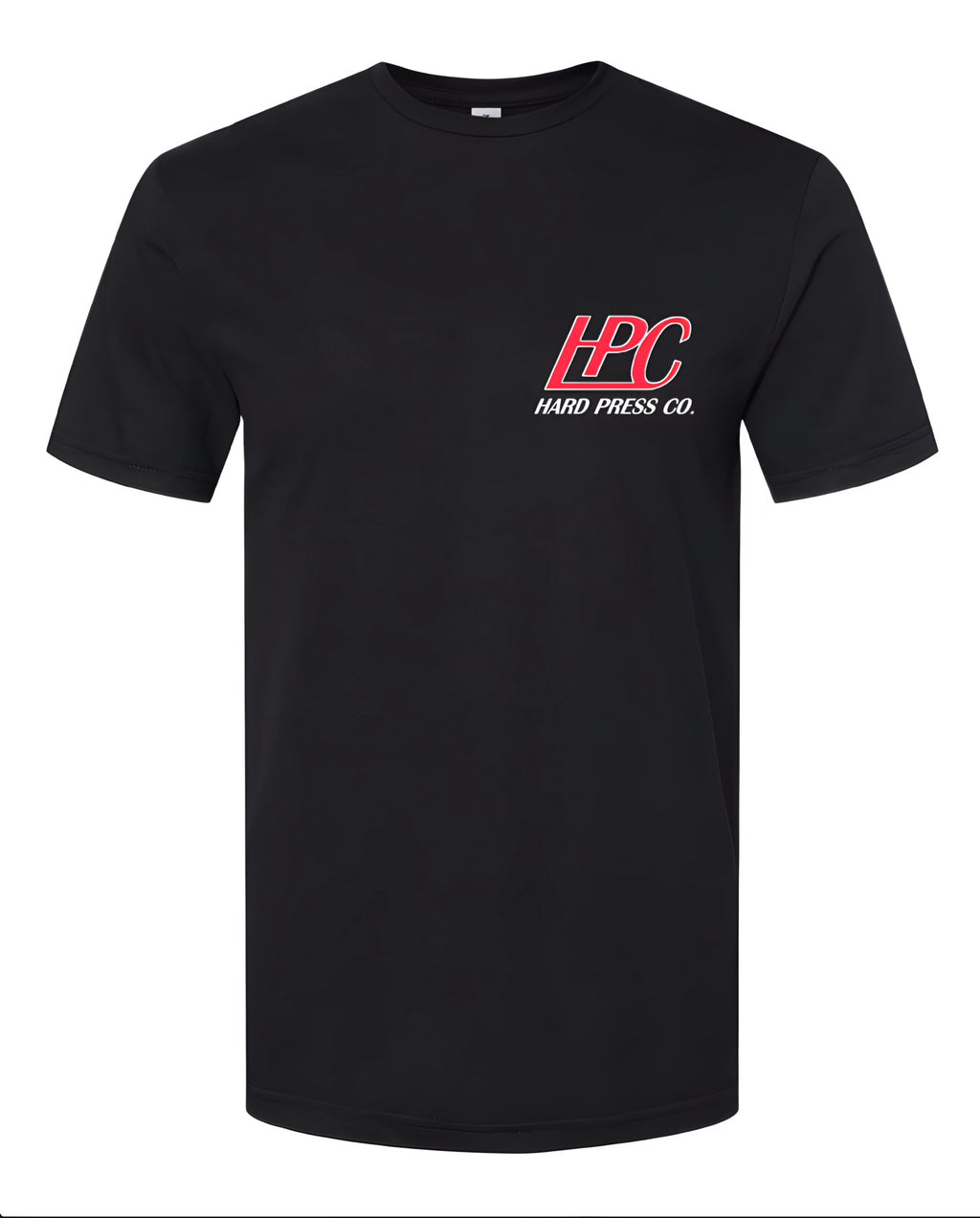 Hard Press Co. Logo Tee in black — front