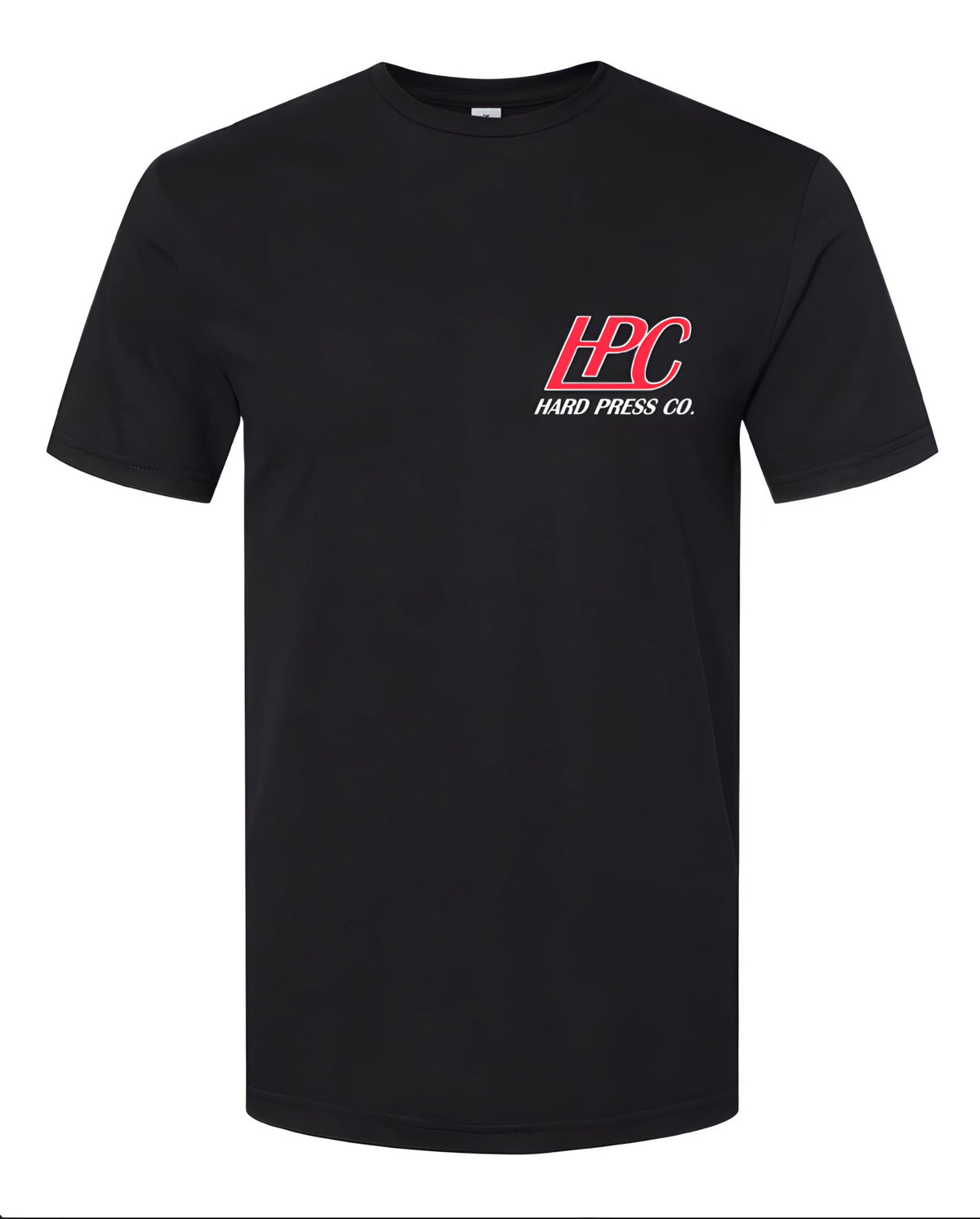 Hard Press Co. Logo Tee in black — front