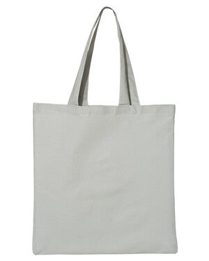 Q-Tees QTB Economical Tote in grey