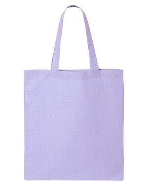 Q-Tees QTB Economical Tote in lavender