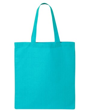 Q-Tees QTB Economical Tote in turquoise